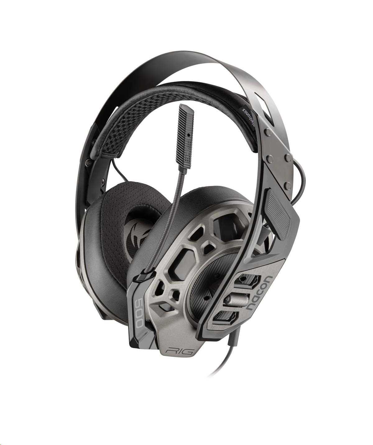 Наушники Plantronics Rig 500Pro E черные купить,NaN