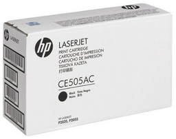 Картридж HP CE505AC чёрный