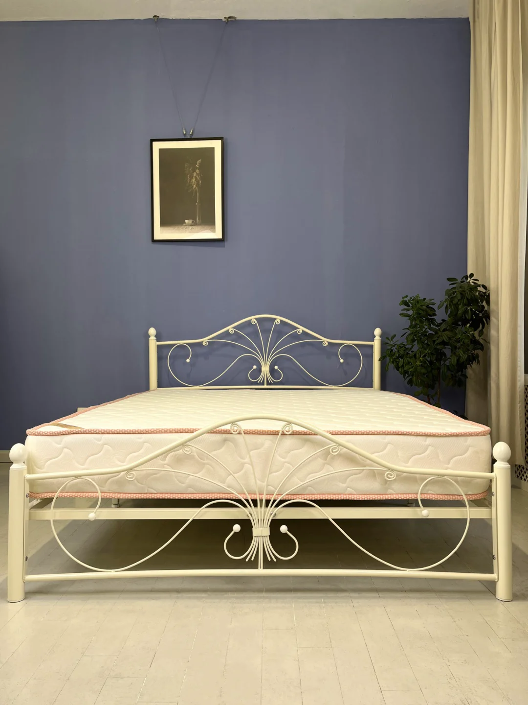 Кровать Марсела 120x200 белая купить,NaN