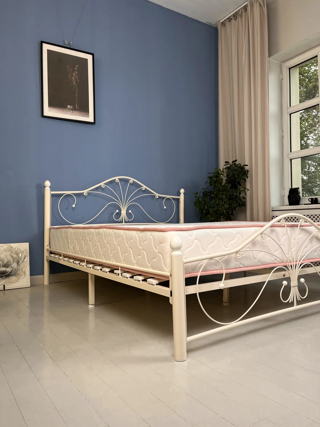 Кровать Марсела 120x200 белая купить,NaN