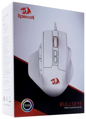Мышь Redragon Bullseye White - ForteMarket Мышь Redragon Bullseye White купить,0