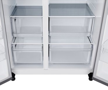 Холодильник LG GC-B257KMHW серебристый купить,721776