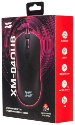 Мышь X-Game XM-04OUB черный купить,0