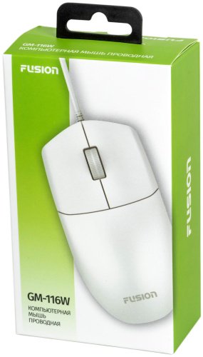Мышь Fusion GM-116W White купить,0