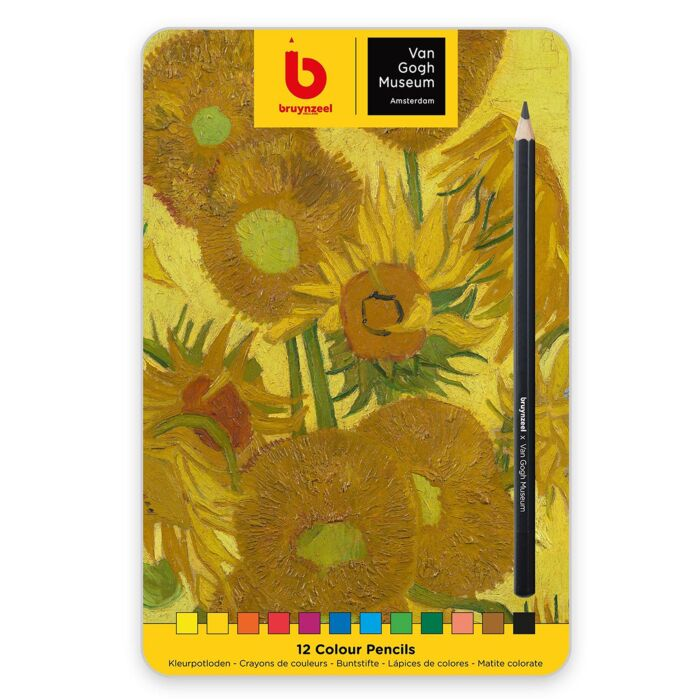 Карандаши цветные Bruynzeel Van Gogh Museum 12 шт 2.9 мм 60399006 купить,NaN