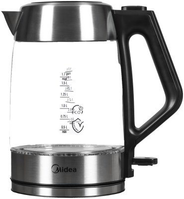 Электрочайник Midea MK-17G01F черный купить,28990