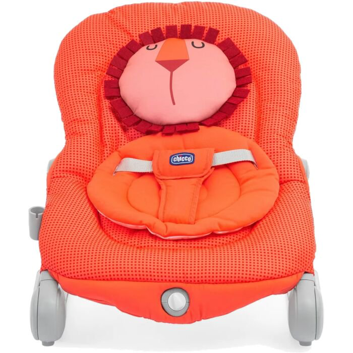 Кресло-качалка Chicco Balloon Lion оранжевое купить,NaN