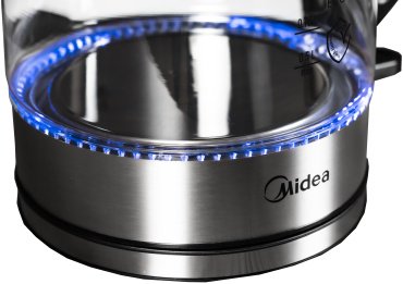 Электрочайник Midea MK-17G01F черный