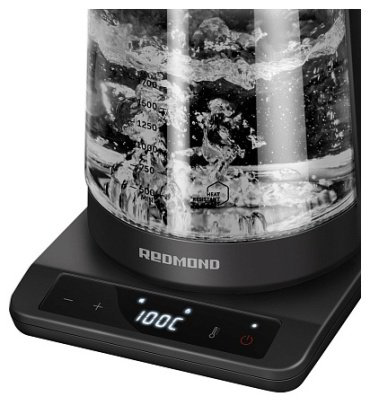 Электрочайник REDMOND RK-G1310D черный купить,42990