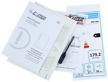 Холодильник EXITEQ EXR-206 белый купить,0