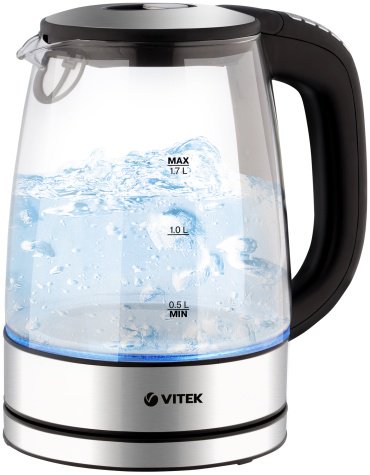 Электрочайник Vitek VT-8828 серый купить,NaN