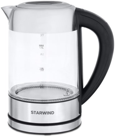 Электрочайник Starwind SKG5213 черный, белый - ForteMarket Электрочайник Starwind SKG5213 черный, белый купить,0