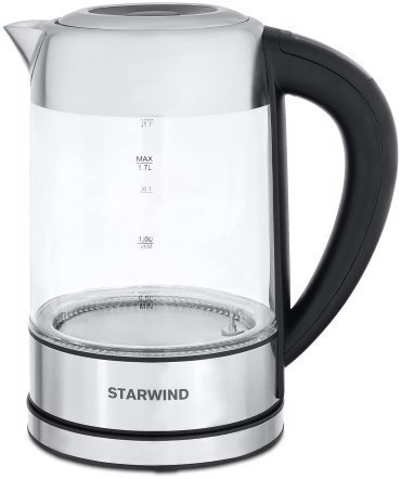Электрочайник Starwind SKG5213 черный, белый купить,NaN