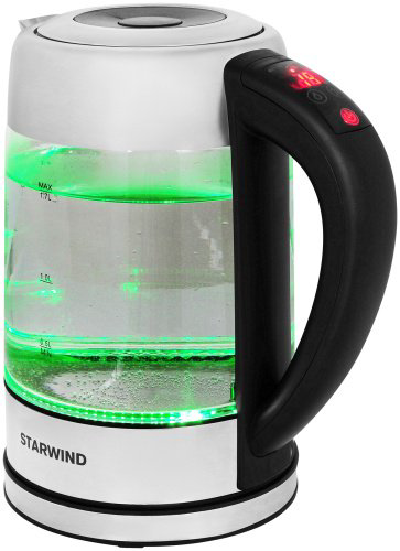 Электрочайник Starwind SKG5213 черный, белый купить,NaN