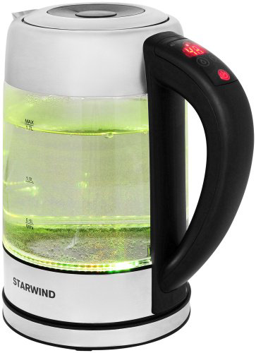 Электрочайник Starwind SKG5213 черный, белый купить,NaN