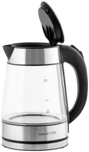 Электрочайник GALAXY LINE GL 0561 черный, серебристый - ForteMarket Электрочайник GALAXY LINE GL 0561 черный, серебристый купить,16710