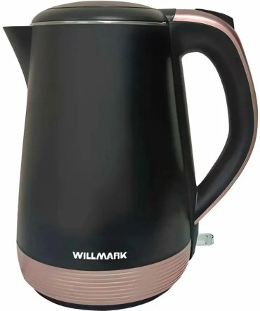 Электрочайник Willmark WEK-1839PS черный купить,10990