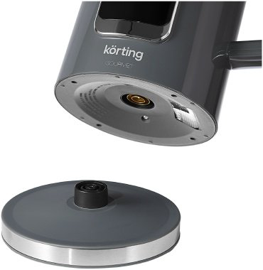 Электрочайник Korting KWK 0906 Gourmet серый купить,NaN