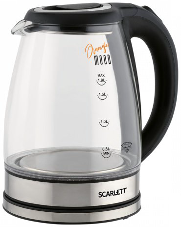 Электрочайник Scarlett SC-EK27G36 черный купить,NaN