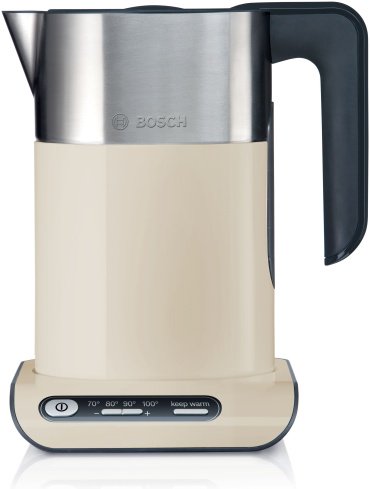 Электрочайник Bosch TWK8617P + тостер Bosch TAT3P420 бежевый, серый купить,0