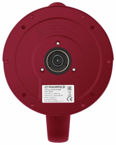 Электрочайник MAUNFELD MGK-633RD красный