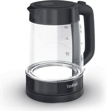 Электрочайник Tefal Glass KI840830 черный, прозрачный - ForteMarket Электрочайник Tefal Glass KI840830 черный, прозрачный купить,23990