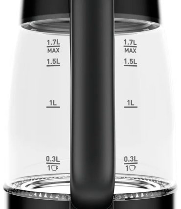 Электрочайник Tefal Glass KI840830 черный, прозрачный - ForteMarket Электрочайник Tefal Glass KI840830 черный, прозрачный купить,23990
