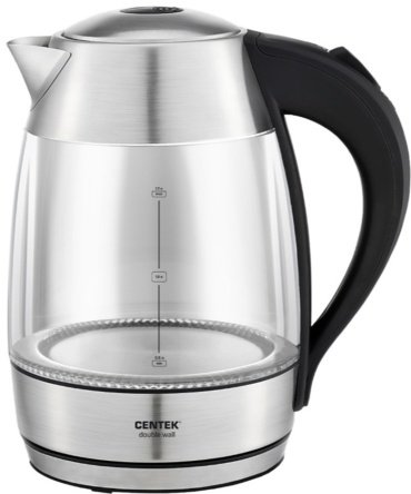 Электрочайник CENTEK CT-0012 серебристый