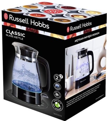 Электрочайник Russell Hobbs 26080-70 черный купить,0