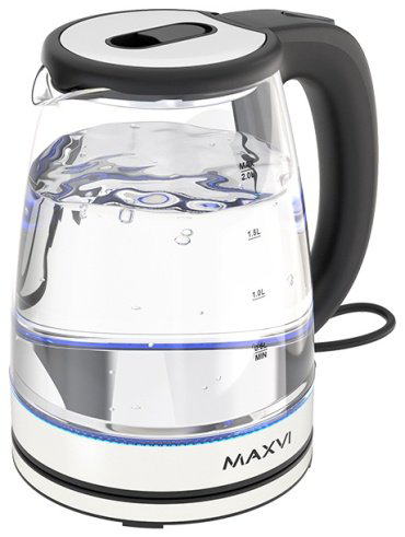 Электрочайник MAXVI KE2041G прозрачный купить,NaN