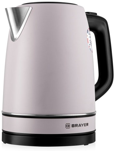 Электрочайник BRAYER 1082BR фиолетовый купить,NaN