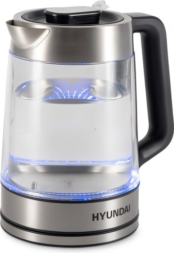Электрочайник Hyundai HYK-G5607 серебристый купить,NaN