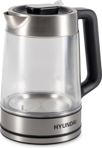 Электрочайник Hyundai HYK-G5607 серебристый
