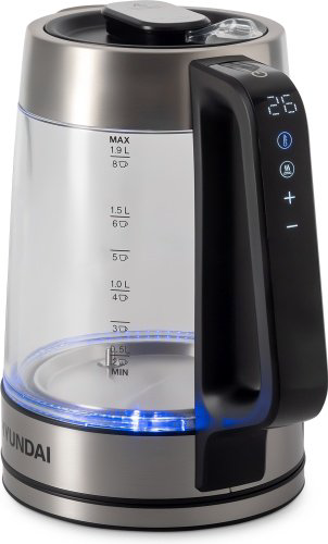 Электрочайник Hyundai HYK-G5607 серебристый купить,NaN