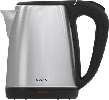 Электрочайник MAXVI KE1821S черный, серебристый