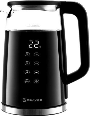 Электрочайник BRAYER BR1037 черный - ForteMarket Электрочайник BRAYER BR1037 черный купить,24990