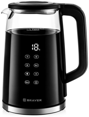 Электрочайник BRAYER BR1037 черный - ForteMarket Электрочайник BRAYER BR1037 черный купить,24990