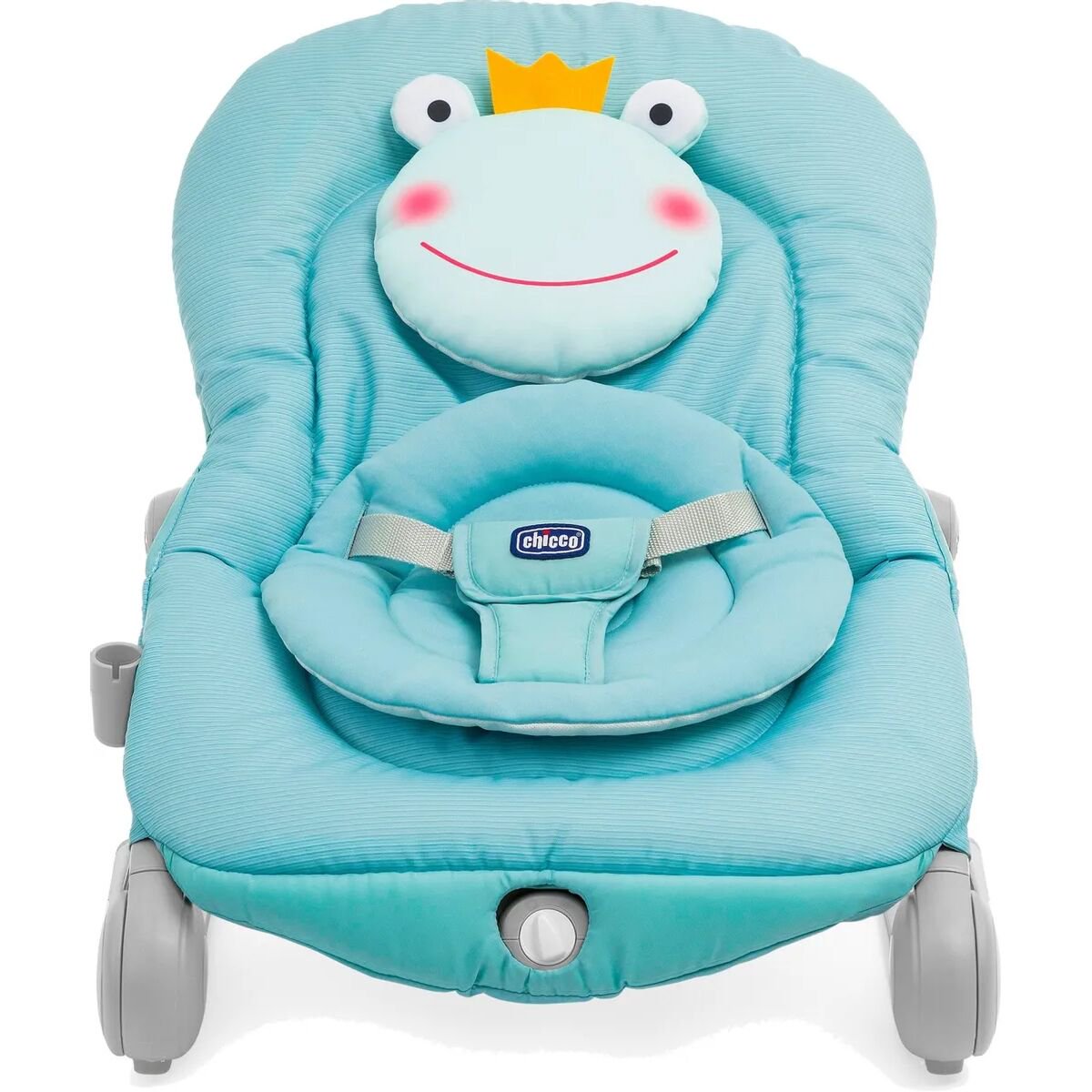 Кресло-качалка Chicco Balloon Froggy голубое