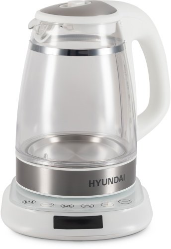 Электрочайник Hyundai HYK-G5507 белый купить,0