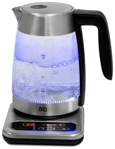 Электрочайник BQ KT1736G серебристый купить,NaN