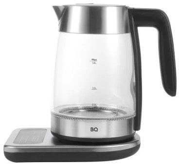 Электрочайник BQ KT1736G серебристый купить,NaN