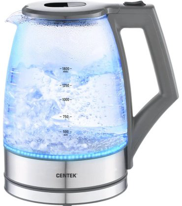 Электрочайник CENTEK CT-0014 серый купить,NaN