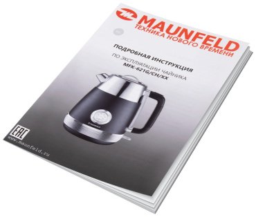 Электрочайник MAUNFELD MFK-621G черный, серый купить,0