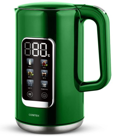 Электрочайник CENTEK CT-1003 зеленый купить,NaN