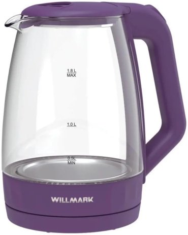Электрочайник Willmark WEK-1823G фиолетовый