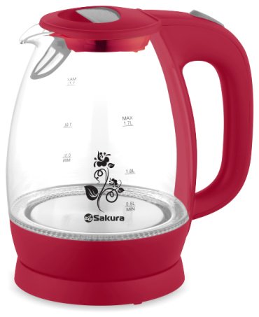 Электрочайник SAKURA SA-2715R красный