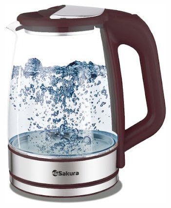 Электрочайник SAKURA SA-2722BR темно-коричневый