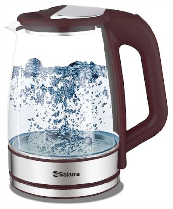 Электрочайник SAKURA SA-2722BR темно-коричневый