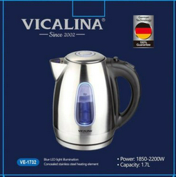 Электрочайник Vicalina VE-1732 черный