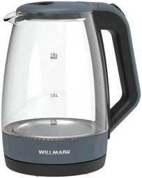 Электрочайник Willmark WEK-1823G серый, черный
